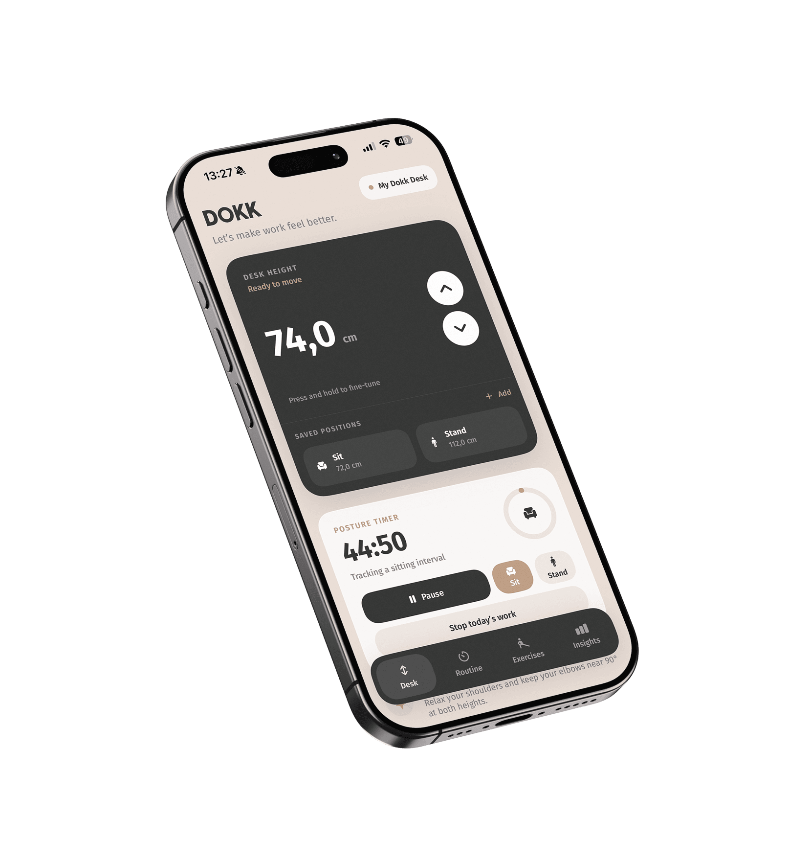Dokk ios application